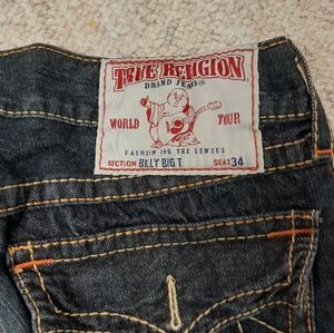 Mens True Religion Jean Size 33×30
